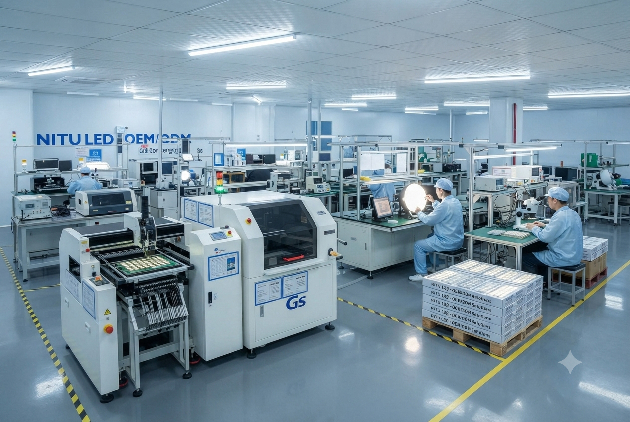 NT LED Factory Workshop